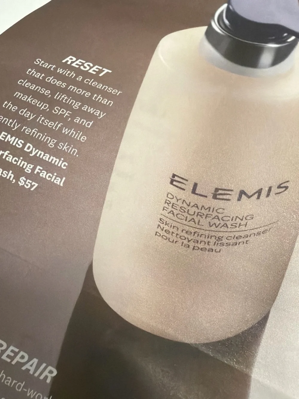 ELEMIS gentle facial
